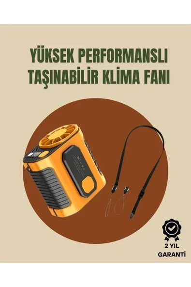 Taşınabilir USB Şarjlı Turbo Fan – 3 Modlu Soğutma, Hafif & Kompakt ürün görseli 1