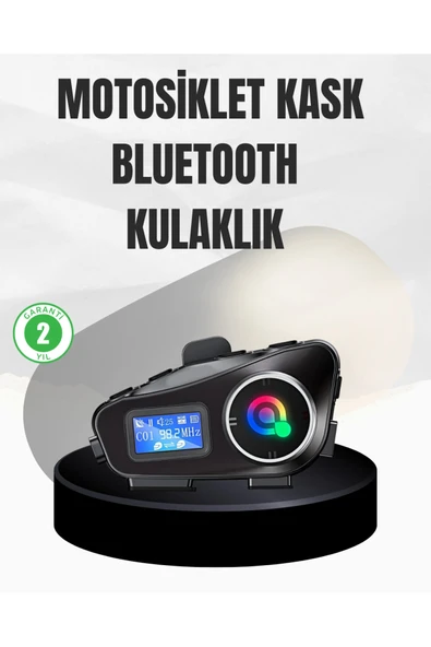 Su Geçirmez Bluetooth 5.3 Kask Kulaklığı 1000mAh Bataryalı ürün görseli 1