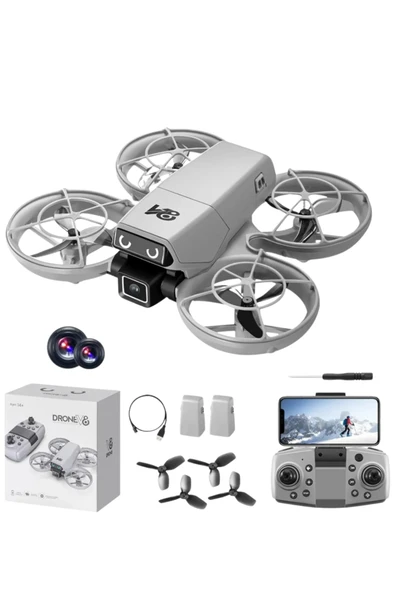Kameralı Mini Drone Optical Flow Hover APP Kontrollü - Resim 5