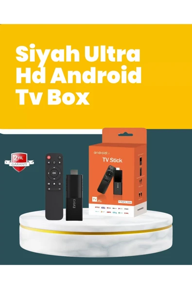 Android TV Stick WiFi ve Bluetooth Bağlantılı ürün görseli 1