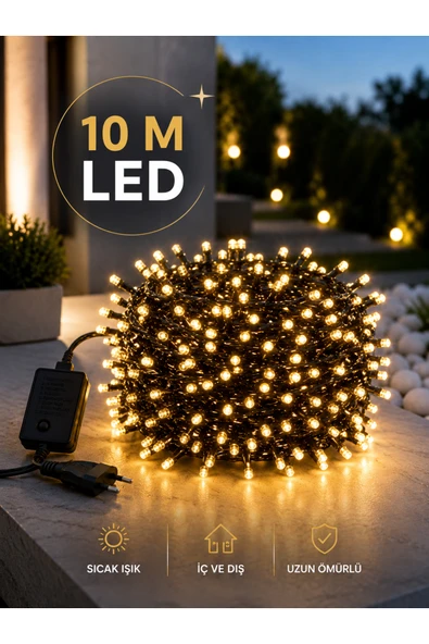 Dekoratif Aydınlatma Ampüllü 10 Metre Gün Işığı Şerit Led ürün görseli 1