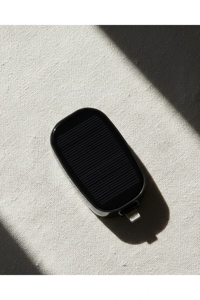 Mini Güneş Enerjili Powerbank Cep Tipi Acil Şarj Cihazı ürün görseli 1
