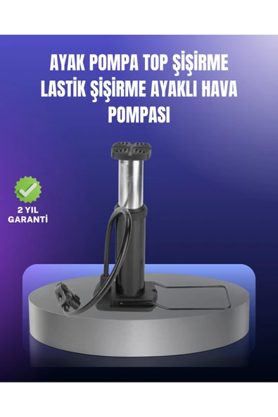 Ayak Pompası Otomobil Motosiklet Bisiklet Lastik Şişirme ürün görseli 1