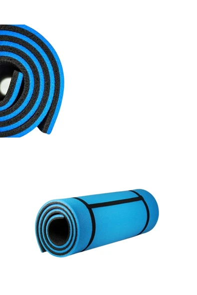 10MM YOGA MATI MAVİ - Resim 4