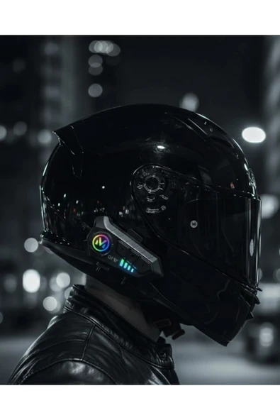 Bluetooth 5.3 Kask İçi Intercom Kulaklık 1000 m Mesafe 1000 mAh ürün görseli 1