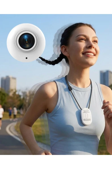 Manyetik Sabitlemeli 1080P Spor Kamera Geniş Açı Lens ve Mobil Bağlantı Özellikli ürün görseli 1