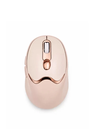 Ergonomik Tasarımlı Kablosuz Mouse Bluetooth ve USB Alıcılı - Resim 2