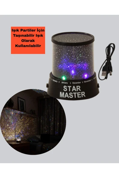 MİNİ STAR PROJEKTÖR - Resim 2