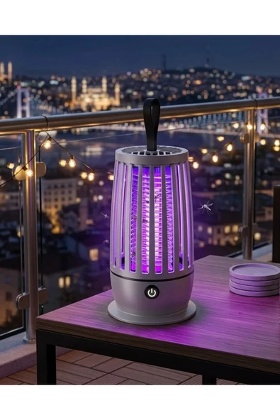 Elektrikli Sivrisinek Öldürücü Lamba UV Işıklı Sessiz Çalışma Geniş Etki Alanı ürün görseli 1