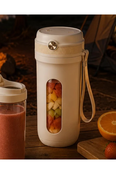 Kablosuz Taşınabilir Blender Güçlü Motorlu Meyve Sıkıcı ve Smoothie Hazırlayıcı ürün görseli 1