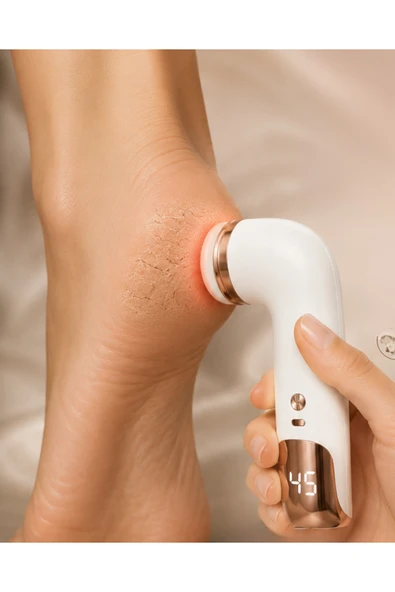 Kablosuz Epilatör Topuk Temizleme ve Cilt Peeling Cihazı 3’ü 1 Arada ürün görseli 1