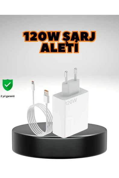 120 Watt Ultra Hızlı Şarj Seti Realme 7 8 9 Pro Uyumlu ürün görseli 1