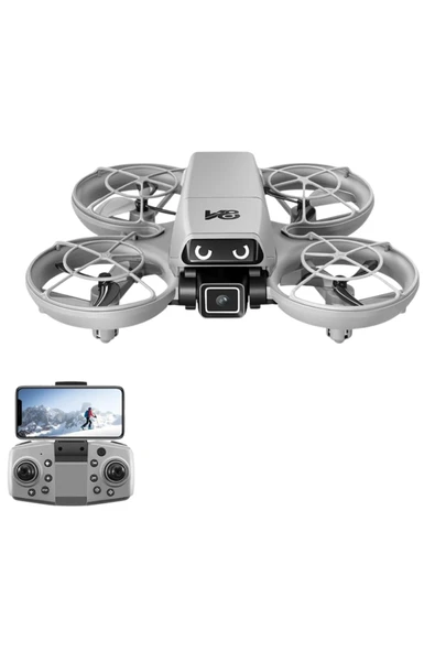 Kameralı Mini Drone Optical Flow Hover APP Kontrollü - Resim 3