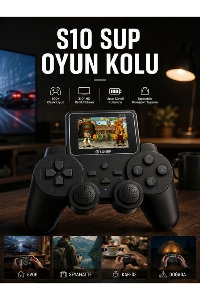 S10 Sup 520 Oyunlu Gamepad TV Uyumlu Gamepad ürün görseli 1