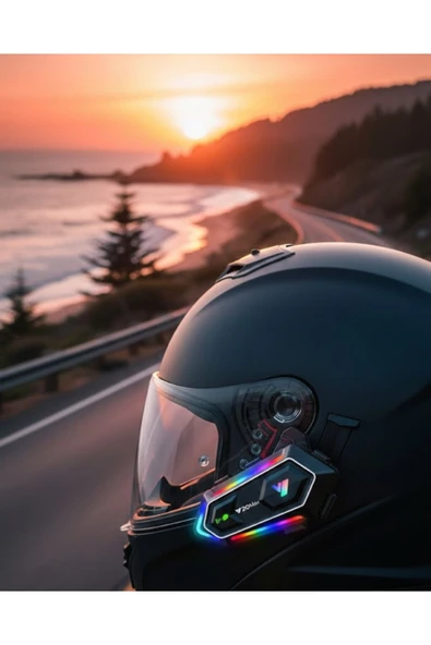 BT5.3 Çipli Kask İçi Bluetooth Kulaklık 25 Saat Pil ürün görseli 1