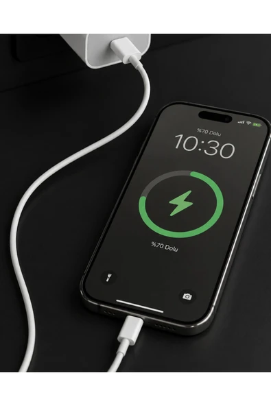 iPhone 13 12 11 XR XS X SE 2022 2020 20W Lightning Şarj Cihazı ürün görseli 1