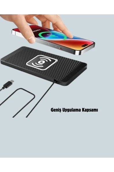 C9 Manyetik Kablosuz Şarj Ped - Resim 3