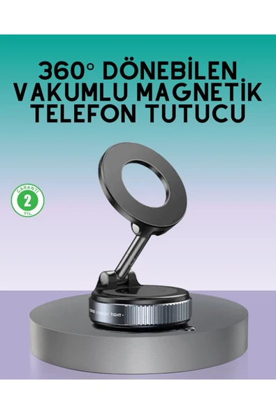 360 Derece Ayarlanabilir Manyetik Araç Telefon Standı ürün görseli 1