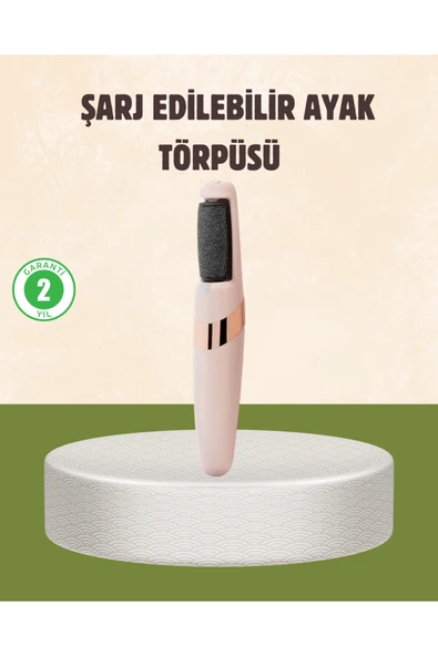 İki Hızlı Elektrikli Ayak Törpüsü Pürüzsüz Topuk Bakımı ürün görseli 1