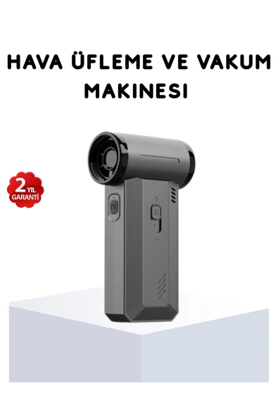 130000 RPM Çok Fonksiyonlu Şarjlı Hava Üfleme ve Vakum Temizlik Cihazı ürün görseli 1