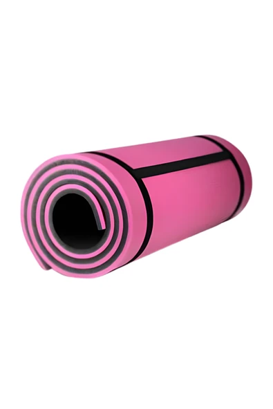 10MM YOGA MATI PEMBE - Resim 2