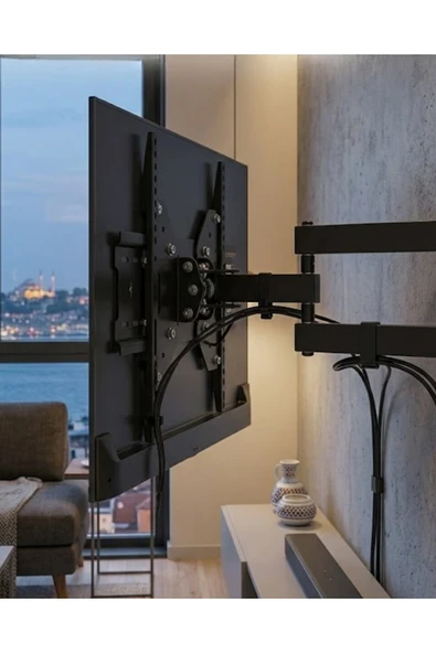 Televizyon Duvar Askı Aparatı Hareketli 27 55 İnç TV Askı Aparatı - 806743658900438289-1841 ürün görseli 1