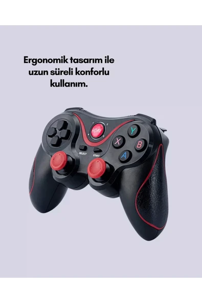 Ergonomik Tasarımlı Çok Yönlü Wireless Gamepad - Resim 3