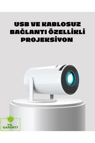 YENİ Kablosuz Bağlantılı Full HD Ev Sinema Projeksiyonu 160 ANSI Lümen TREND ürün görseli 1
