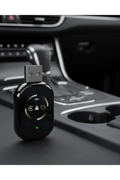 CarPlay Destekli Araçlar İçin Kablosuz Android Auto Dönüştürücü ürün görseli 1