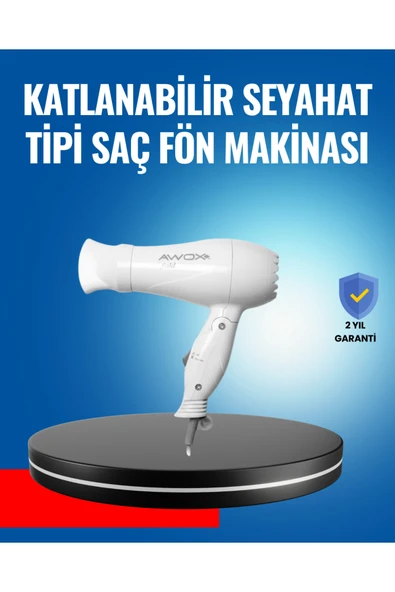 Çift Isı ve Hız Ayarlı Katlanabilir Saç Kurutma Makinesi ürün görseli 1