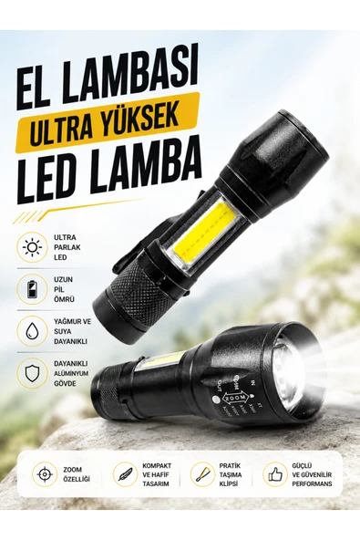 HS-41 EL LAMBASI Ultra Yüksek Led Lamba ürün görseli 1