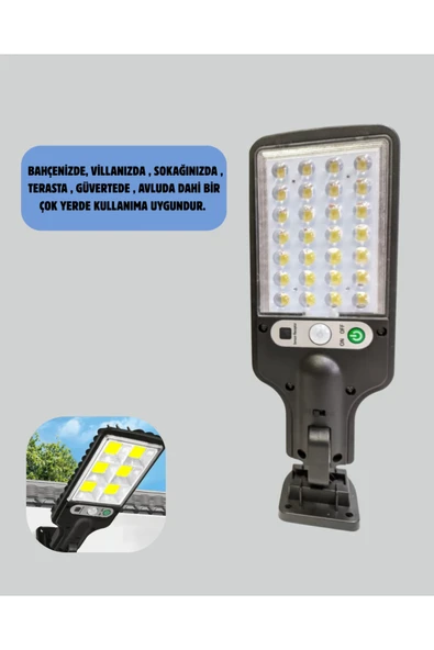 STL616 SENSÖRLÜ SOLAR SOKAK LAMBASI - Resim 2