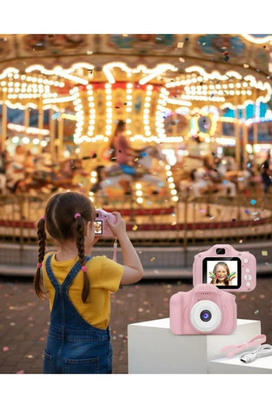USB Bağlantılı Mini HD Kamera Video Fotoğraf Çekimli Şarj Edilebilir ürün görseli 1