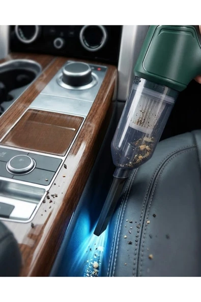 Taşınabilir Kablosuz Süpürge Kompakt Tasarım Güçlü Motor ürün görseli 1