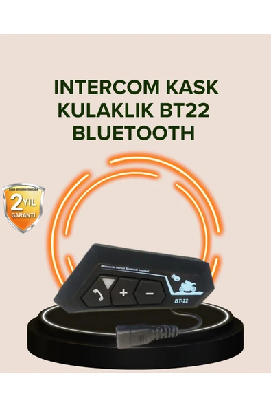 Bluetooth 5.0 Motosiklet Kask Kulaklık Eller Serbest ve Müzik Özellikli ürün görseli 1