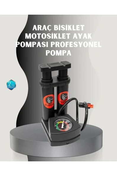 Ayak Basmalı Hava Pompası Şişme Ürünler ve Lastikler İçin ürün görseli 1