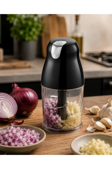 Turbo Fonksiyonlu Mutfak Doğrayıcı 1.5 L Hazneli Güçlü Rondo ürün görseli 1