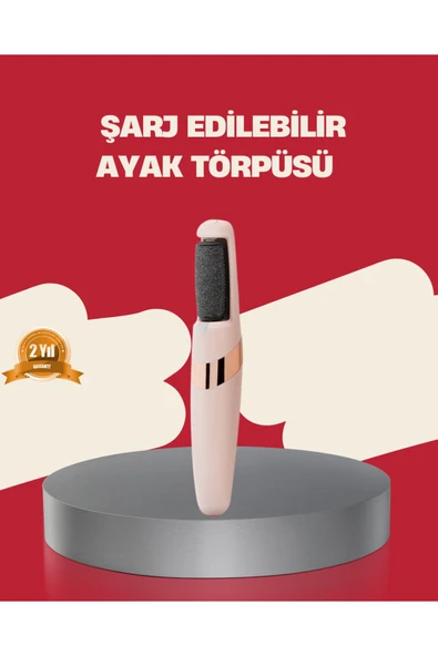 360° Etkili Elektrikli Ayak Bakım Aleti Nasır Giderici ürün görseli 1