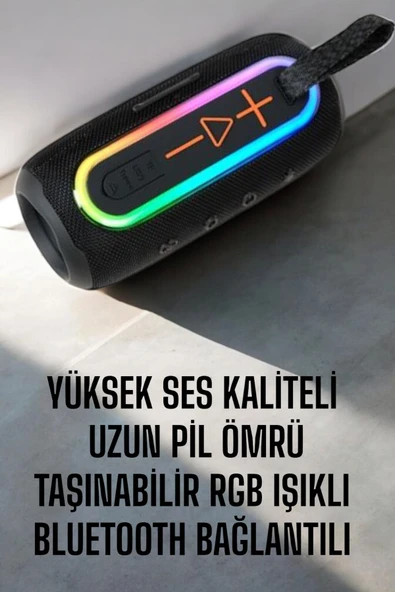 Kablosuz Bluetooth Hoparlör Taşınabilir - Resim 2