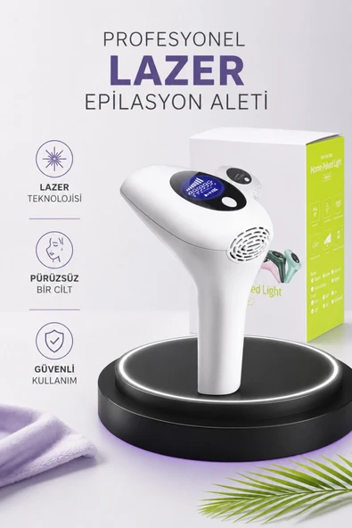 IPL Lazer Teknolojili Dijital Ekranlı Epilasyon Cihazı ürün görseli 1