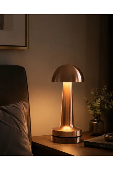 Mantar Masa Lambası Dokunmatik LED Gece Lambası ürün görseli 1