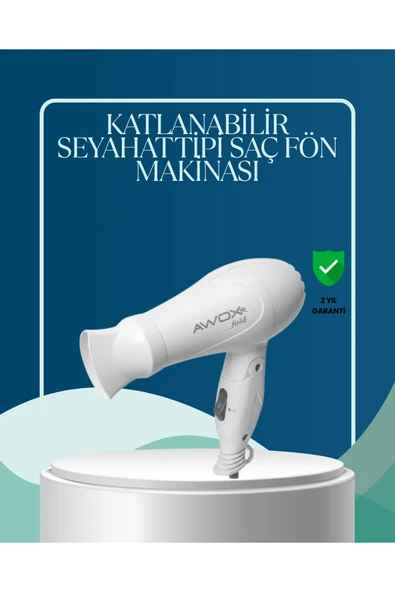 Seyahat Uyumlu Saç Kurutma Makinesi Hafif ve Kompakt ürün görseli 1