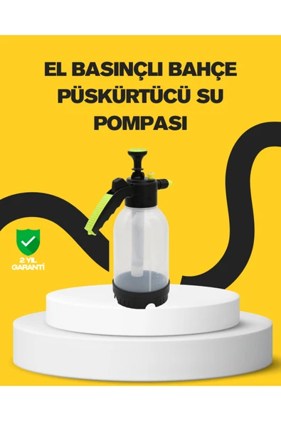 Köpük Püskürtücü 2 Litre Dayanıklı Manuel Basınçlı Yıkama Şişesi ürün görseli 1