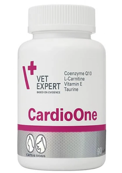Vet Expert CardioOne CardioVet Kedi Ve Köpekler İçin Kalp Sağlığını Destekleyici 90 Tablet ürün görseli 1
