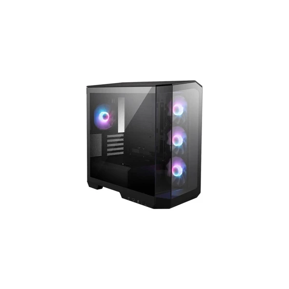 MAG PANO M100R PZ Temperli Cam 3x120mm 1x120mm ARGB Fan mATX Panoramik Gaming Bilgisayar Kasası ürün görseli 1