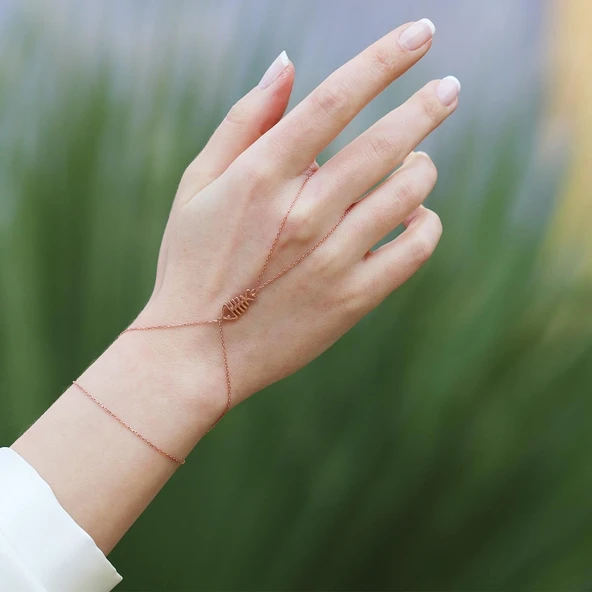 Balık Rose Gold Gümüş Şahmeran ürün görseli 1