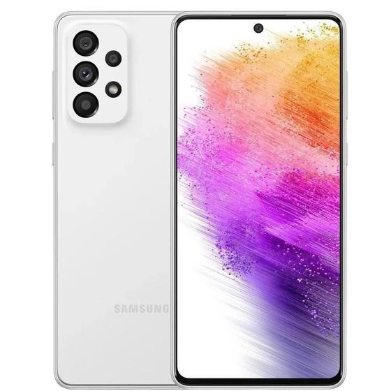 Yenilenmiş Samsung Galaxy A73 5G 128 GB Beyaz Cep Telefonu (12 Ay Garantili) - B Kalite ürün görseli 1