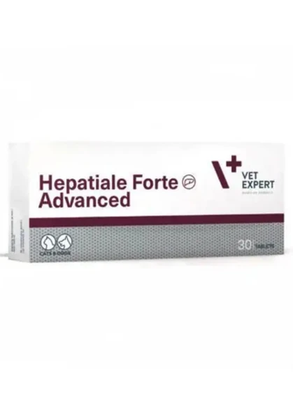 Vet Expert Hepatiale Forte Advanced Kedi Ve Köpekler İçin Karaciğer Sağlığını Destekleyici 30 Tablet ürün görseli 1