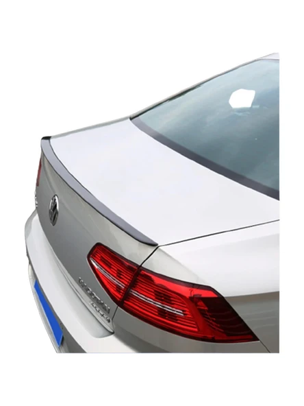 vw passat b8 uyumlu plastik parlak siyah boyalı spoiler ürün görseli 1