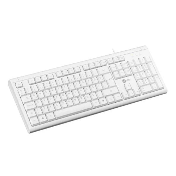 Lenovo Lecoo KB101 Beyaz Q Kablolu Klavye ürün görseli 1